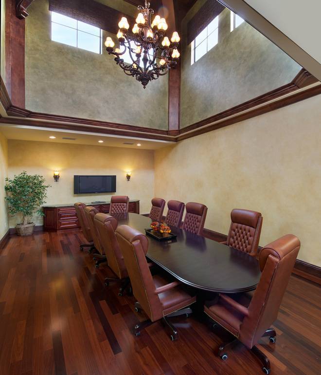 Long conference table