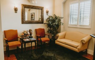 Waiting area in an Executive office